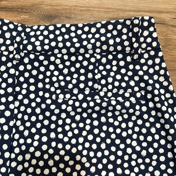 SPANX WOMENS SUNSHINE 6in SHORT NAVY PAINTED DOT POLL ON Sz SMALL NEW - Picture 4 of 10